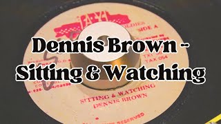Dennis Brown - Sitting & Watching 【 Reggae Vinyl Records 】