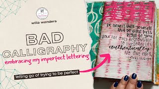 What's Holding You Back from Adding Hand Lettering to Your Art Journal?