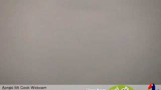 Aoraki Mt Cook Webcam Saturday 24th October 2009