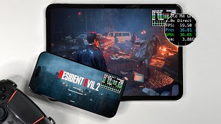 Resident Evil 2 Test on iPhone 16 Pro Max & iPad Pro M4 | iOS Mobile Gaming