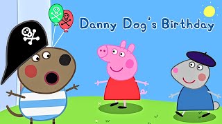 PEPPA PIG AND HER FRIENDS HAVE LOTS OF FUN AT DANNY DOG'S PIRATES BIRTHDAY PARTY
