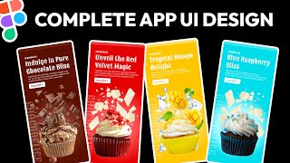 🔴 Design a Complete Cupcake App UI in Figma & USE IT ON YOUR PHONE!!