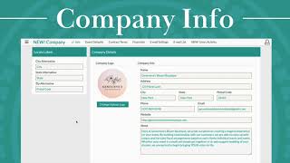 How to Set Up Your Company Information in Details Flowers Software