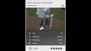 2K21 Golf  The Story of Endor