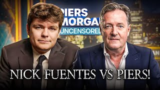 Nick Fuentes vs Piers Morgan LIVE
