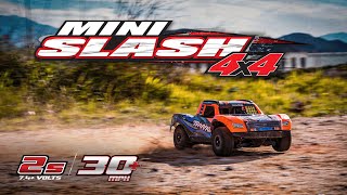 Mini Slash 4X4 Dirt Bash!