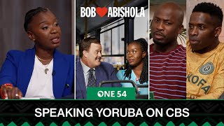Folake On Speaking Yoruba On CBS: Bob Hearts Abishola | One54