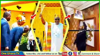 Mahama Sworn In - Ah🤔Video Of Nana Addo's Picture Removed From Jubilee🫡Bawumia, Samira Bow To Mahama