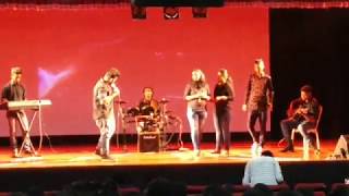 live performance by band ShaaN at New Horizon college of Engineering