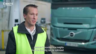 Testing e-trucks at the Elaad Testlab