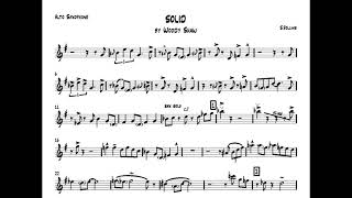 Kenny Garret - Solid (solo transcription)