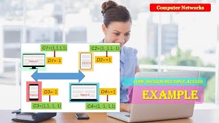 Code Division Multiple Access EXAMPLE | code division multiple access | CDMA EXAMPLE