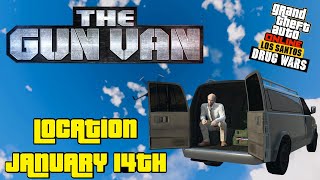 New Gun Van Location January 14th 2023 Guide (GTA 5 Online Los Santos Drug Wars Update)