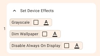 Tasker - Set Device Effects