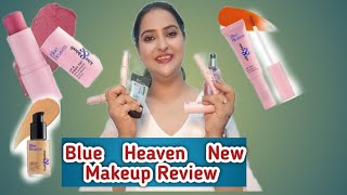 Affordable Makeup Blue Heaven New Makeup Products  Review