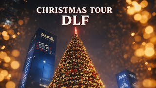 Christmas tour DLF Cyber hub 2025 || Vlog in gurgaon|| Tractor Aala Jaat.
