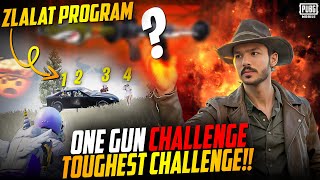 One Gun Toughest Challenge!😨