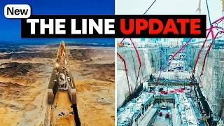 THE LINE | NEOM Latest Construction Update - 2024