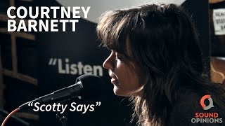 Courtney Barnett performs "Scotty Says" (Live on Sound Opinions)