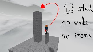 let's do a wallless lhj without items.