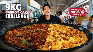 INSANE 9KG Michelin Rated Fried Carrot Cake Challenge! | 30 SERVINGS EATEN SOLO?!
