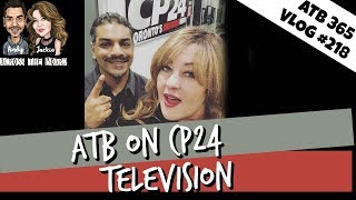 Across The Board Visits CP24 Television in Toronto - Vlog #218