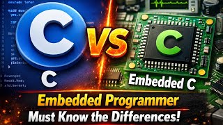 C vs Embedded C | C and Embedded C differences | Embedded C | C and Embedded C