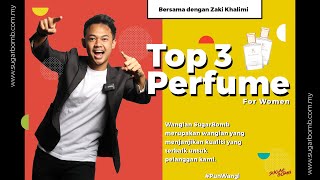 TOP 3 WOMEN PERFUME BY SUGARBOMB YANG MENGHANTUI ANDA