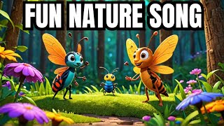 Bug Adventure with Chunnu & Munnu | Learn About Insects | Fun Nature Song for Kids
