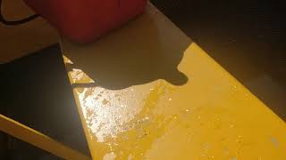 Bilge pump test boat drain, 100  min