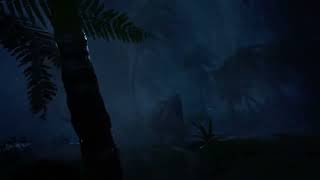 Tropical Thunderstorm Ambience with Rain Sounds (White Noise, ASMR, Relaxation)