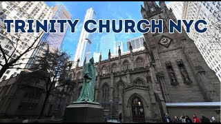 Trinity Church Tour #newyorkcity #travel #trinitychurch