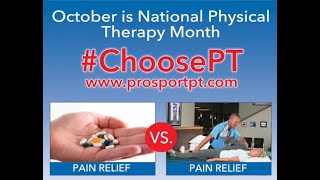 October is National Physical Therapy Month