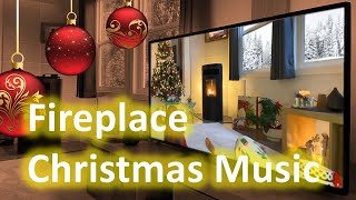 The Best Christmas Music 2020 | 3 Hours Fireplace Background