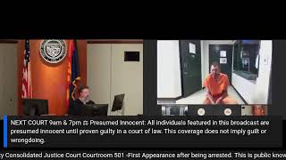 COURT LIVE 3.15.26 from Tucson, Arizona Pima County Jail | Initial Appearance After Arrest