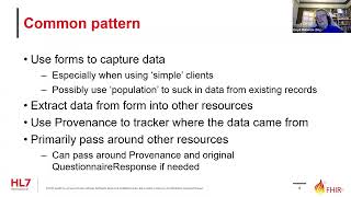 HIE Standards Workshop - FHIR Questionnaires and Maps - Lloyd McKenzie