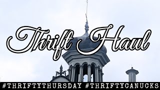 Thrift Haul - #thriftythursday  and #thriftycanucks for January 22, 2026