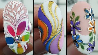 Nails Designs 2025 | Cute Nails Designs |Easy Step by Step Nail Art Tutorial | Chrome Nail Art