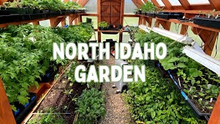 North Idaho Short Season Garden | Greenhouse Tour | Planting Fruit Trees