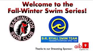 Barrington Swim Club LIVE - Winter Series #4 with B.R. Ryall Video 3 of 3