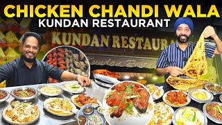 Chandi wala Butter Chicken | Kundan Restaurant | Dhaba Food | 4 K