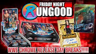 WWE CHROME RELEASE DAY BREAKS!!! | Friday Night RGL with ALL WWE BREAKS!!!  (RGL #5267-5274)