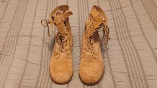 Belleville Spear Point Tactical Boots Side-Zip Coyote Video Review