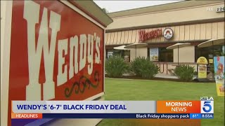 Wendy’s joins '6-7' trend with sweet deal for Black Friday