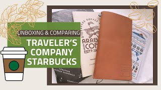 🌟 Starbucks Reserve Roastery 🌟 Tokyo  Edition Traveler's Company Notebook ☕️  Unboxing Camel