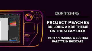 Project Peaches 1.1 : How to Make a Custom Palette in Inkscape