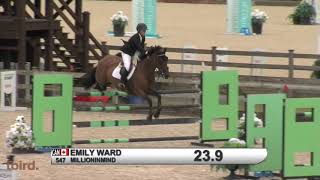 WINNING ROUND: Emily Ward and Millioninmind