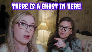 We were the only guests for the evening at this haunted manor in Kentucky! 👻