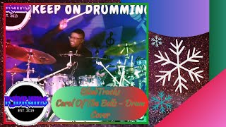 Shedtracks - Carol Of The Bells🎄 - Drum Cover | KJDRUMS