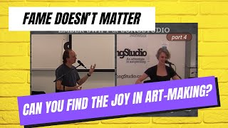 Hooks and Ladders ep. 109:  Can You Find the Joy in the Art-Making?